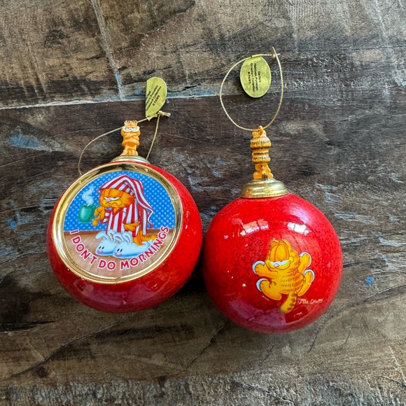 Bradfordrd Exchange Garfield Porcelain Ornaments - Picture 3 of 3